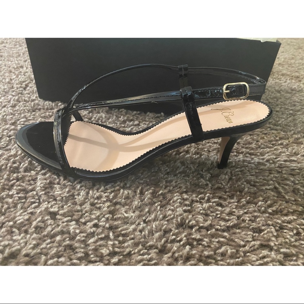 J Crew Slingback Sandal Low Heel